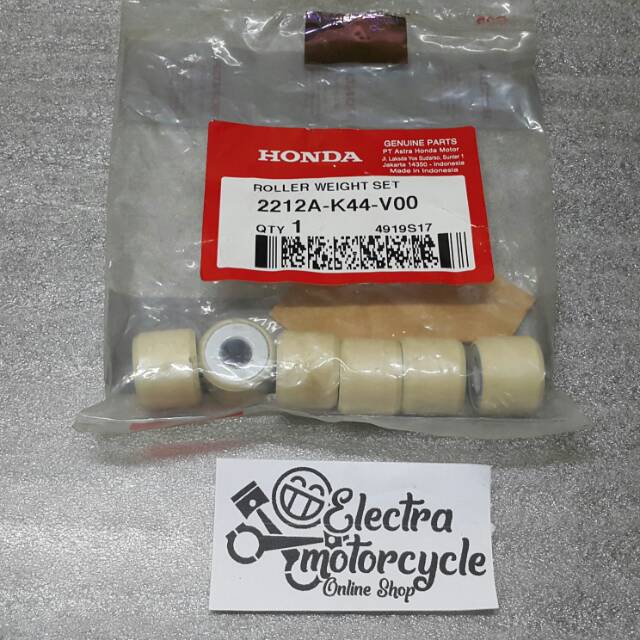 Roller Honda Beat POP 15gr Original AHM 2212AK44V00 Shopee Indonesia
