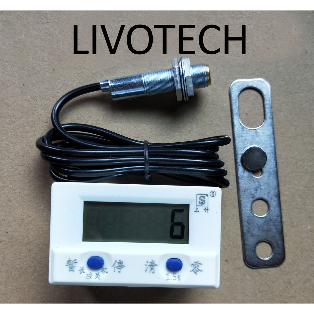Digital Counter + Proximity Switch Untuk Mesin, Putaran dll Shopee Indonesia
