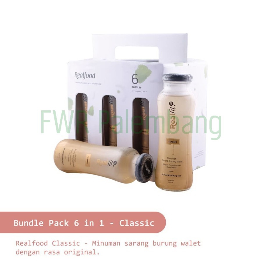 Jual Realfood Classic Bird's Nest Rasa Original (6 Pcs) Shopee