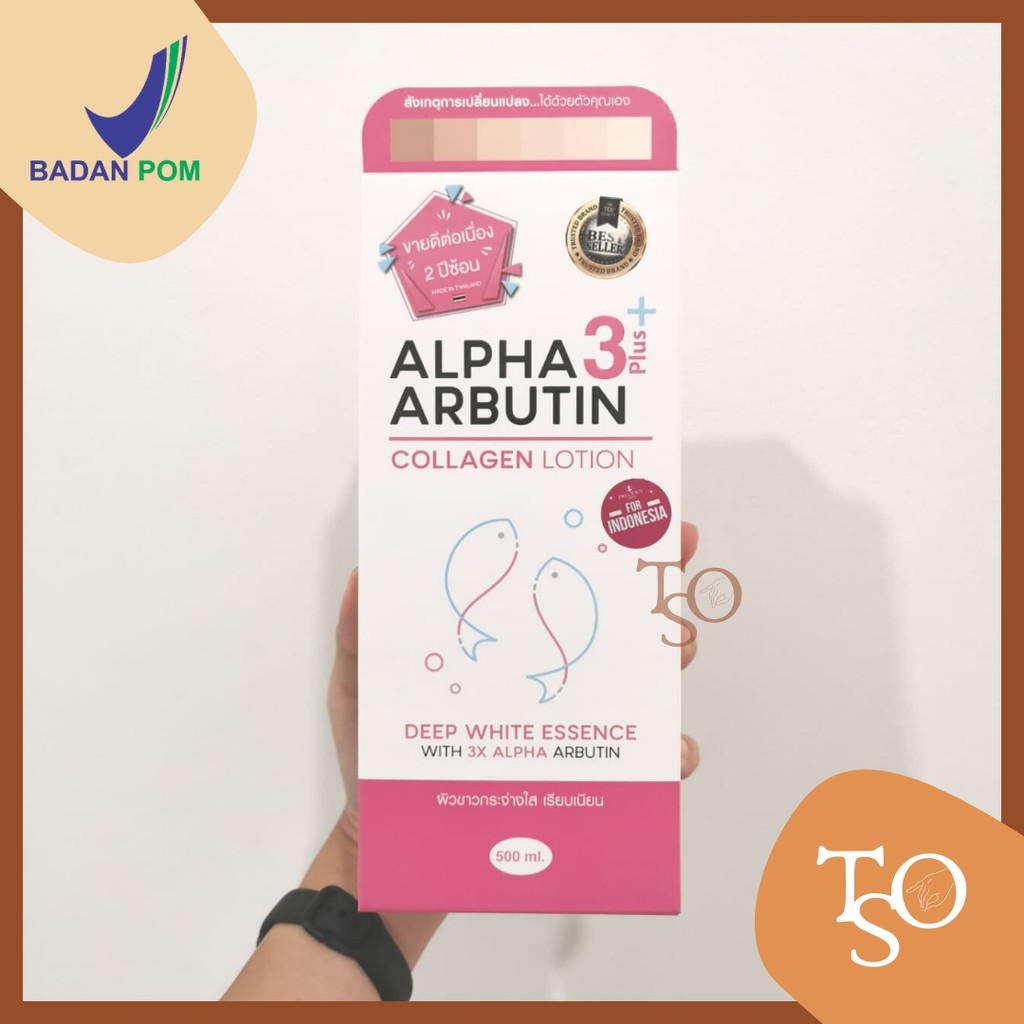 [BPOM ALPHA ARBUTIN LOTION] ALPHA ARBUTIN 3 PLUS COLLAGEN LOTION