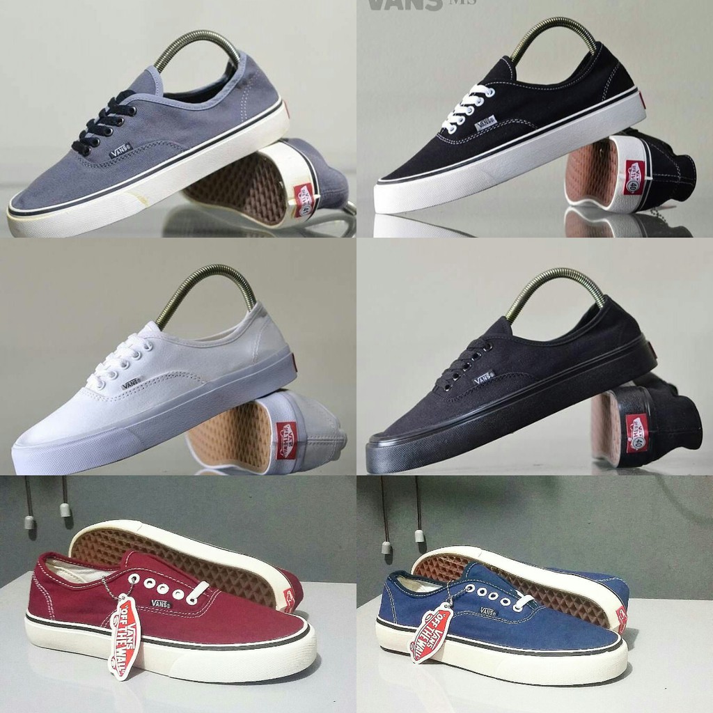 Sepatu Vans Authentic LOCAL Grade Original TERLENGKAP dan TERMURAH