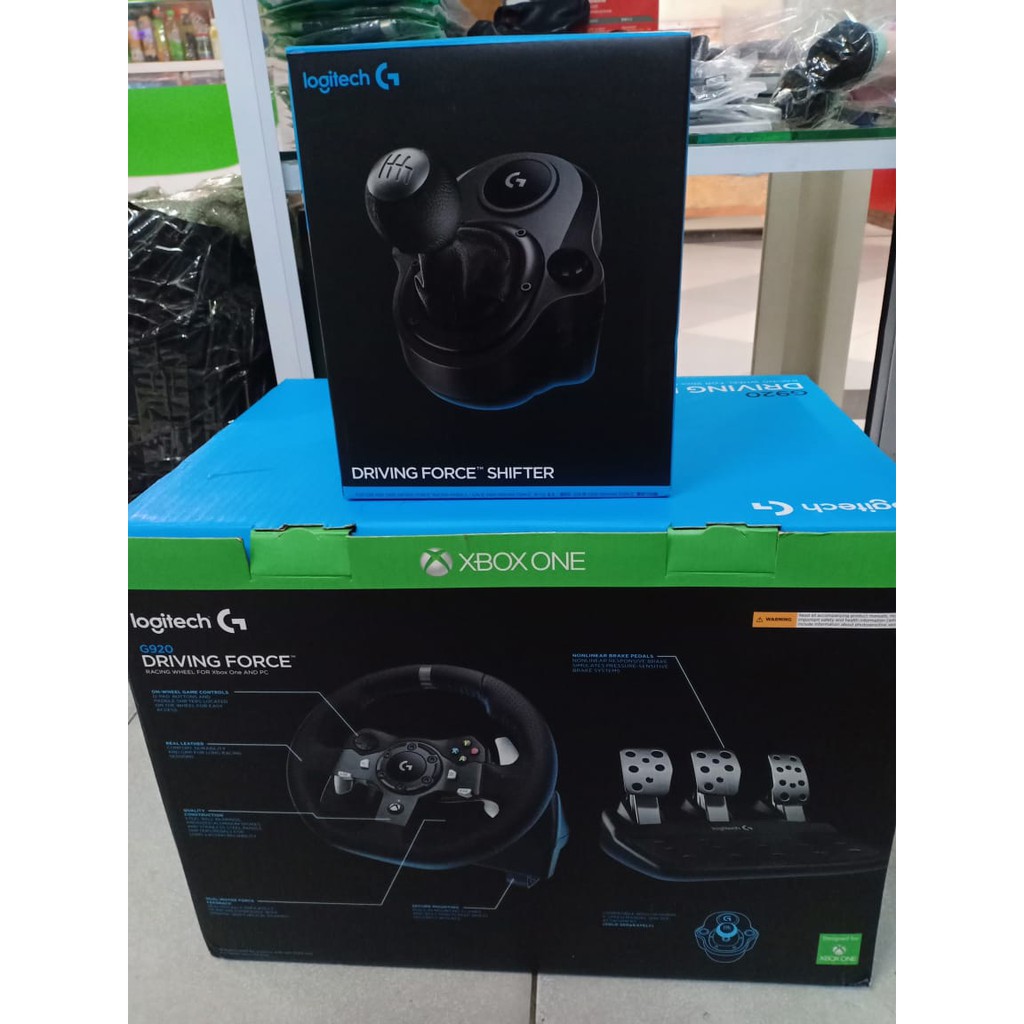 Jual Logitech G920 Driving Force Racing Wheel For Xbox One And Pc | Shopee Indonesia