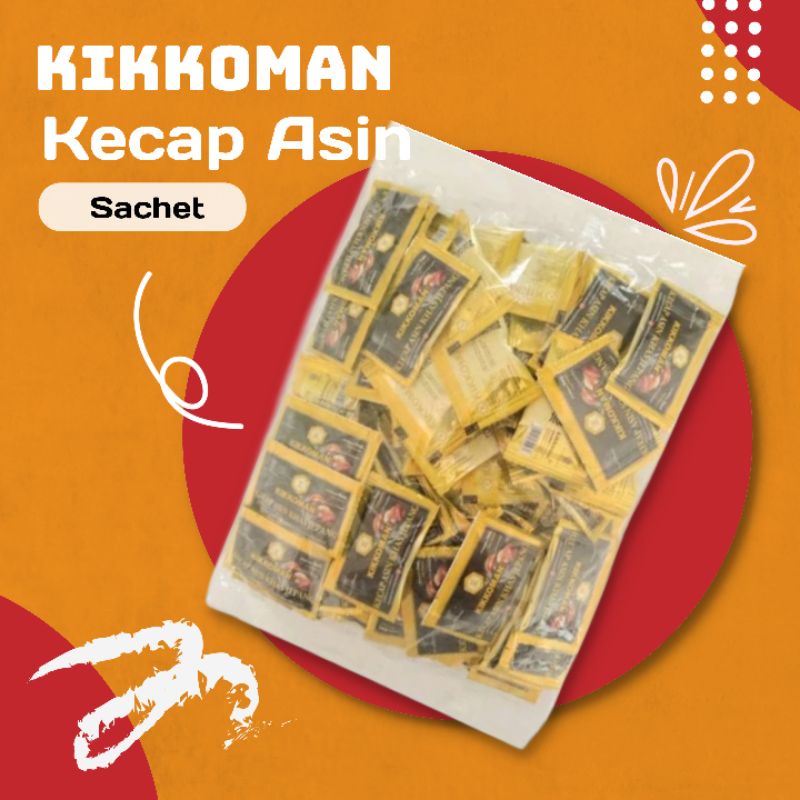 Jual Kikkoman Soy Sauce Halal All Purpose Sachet (5 ml) Indonesia