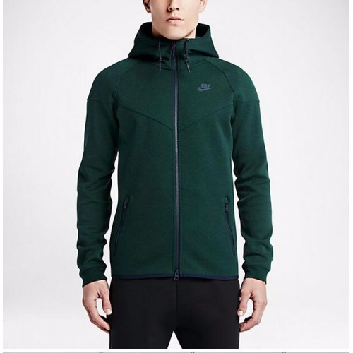 Jual Nike Tech Fleece Windrunner - Men's Hoodie. Col : Gorge Green | Shopee Indonesia