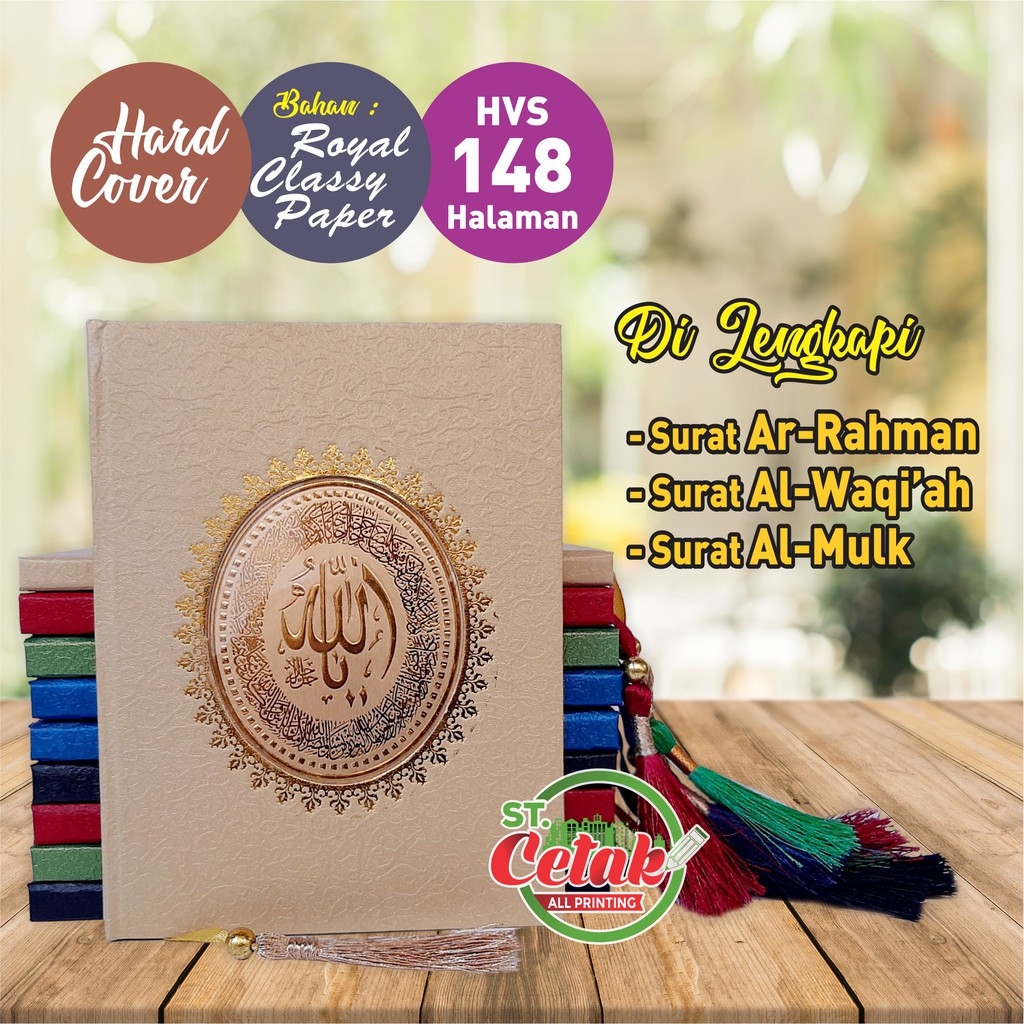 Buku Yasin dan Tahlil, Hard Cover RCP 148 Halaman Shopee