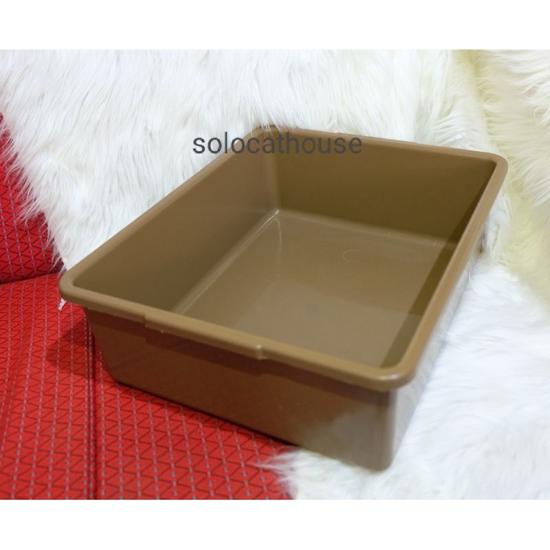 Tempat pup kucing / Litter Box / Pup Litter / Wadah Pup Kucing / Bak