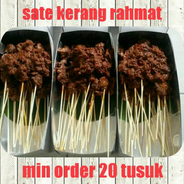 Sate Kerang Rahmat 1 Box Medan Kali Shopee Indonesia