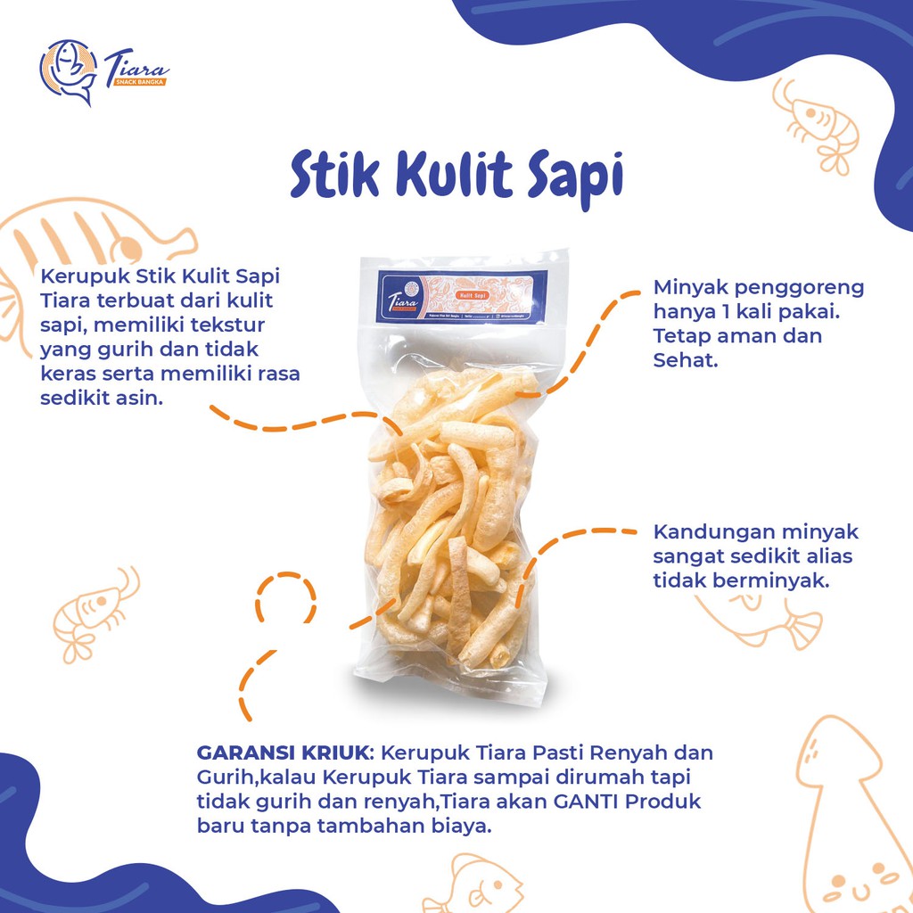 Kerecek Rambak Sapi Krupuk / Kerupuk Kulit Sapi Super Bentuk Stik | Shopee  Indonesia