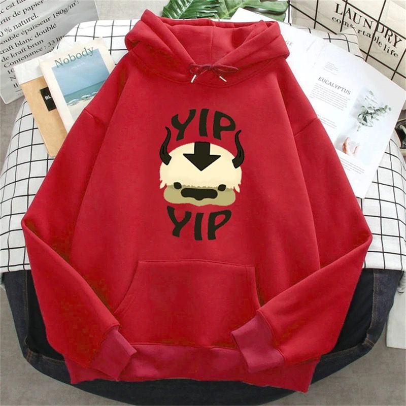Jual JAKET HOODIE OVERSIZED PRIA WANITA HODI JUMBO GAMBAR YIPYIP