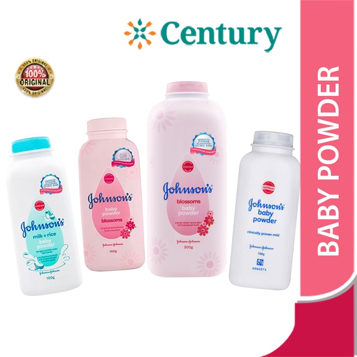 Jual J&J Baby Blossom Powder 300gr & 100gr / J&J Baby Powder 100gr / J