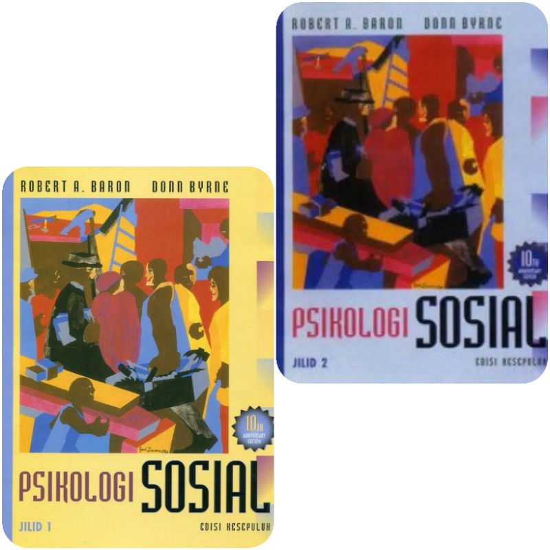 Jual Psikologi sosial edisi 10 jilid 1 & 2_baron Shopee Indonesia