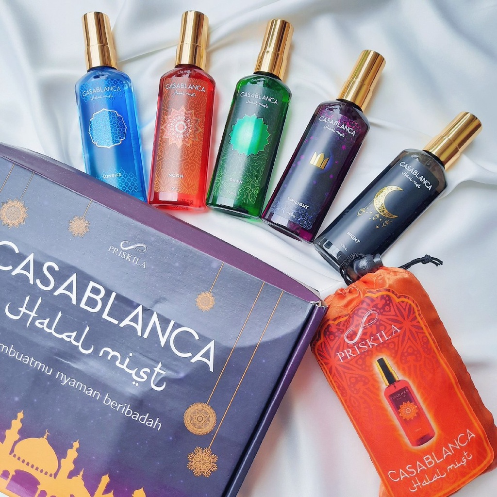 Jual CASSABLANCA HALAL MIST/PARFUM HALAL NON ALKOHOL/PARFUM IBADAH
