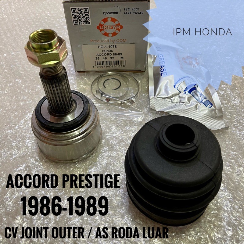 Cv Joint Honda Accord 2002 Curriculum Vitae Template