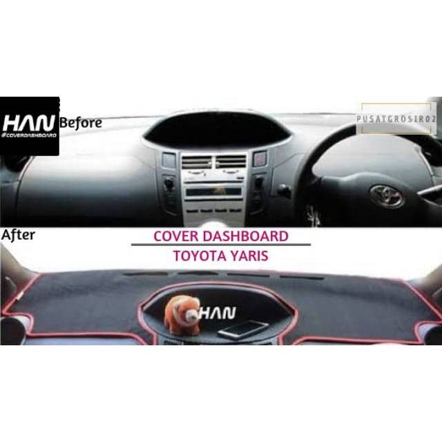 Jual Dashboard Cover Toyota All New Yaris FREE Antislip & Double Tape
