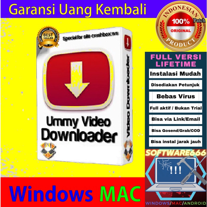 Jual Software Download Video YouTube Ummy Video Downloader 1 [WIN