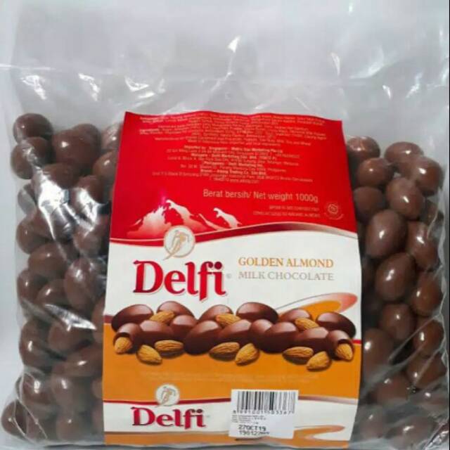Jual Coklat Delfi Almond 1Kg | Shopee Indonesia
