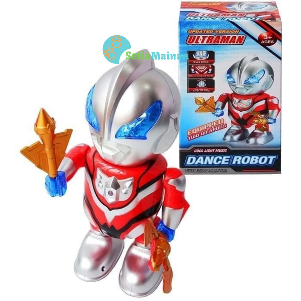 Jual Robot Ultraman Dance - Mainan Anak Laki Laki Robot Menari Murah | Shopee Indonesia