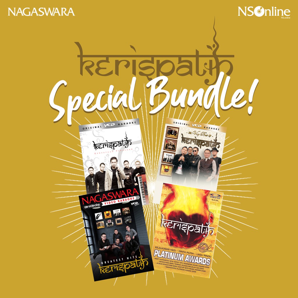 Special Bundle - VCD Karaoke Kerispatih Album Original | Shopee Indonesia