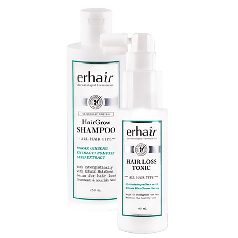Erha Bundle Hair Grow Shampoo + Tonic (hemat 20) Shopee Indonesia