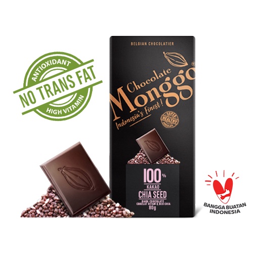Jual Chocolate Monggo | Dark Chocolate 77% Cocoa 80Gr | Coklat Murni 100% Kakao Butter | Cokelat Premium | Snack Sehat | Shopee Indonesia