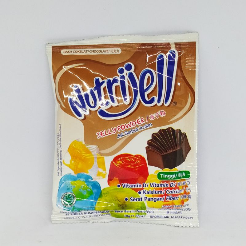 Jual Nutrijel Coklat 30Gr/ Nutrijel Cokelat/ Nutrijell | Shopee Indonesia