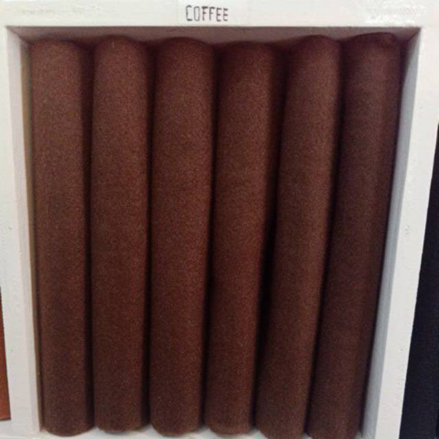 Jual Kain Flanel Import Warna Coffee/Coklat Tua 100 X 93 Cm | Shopee Indonesia