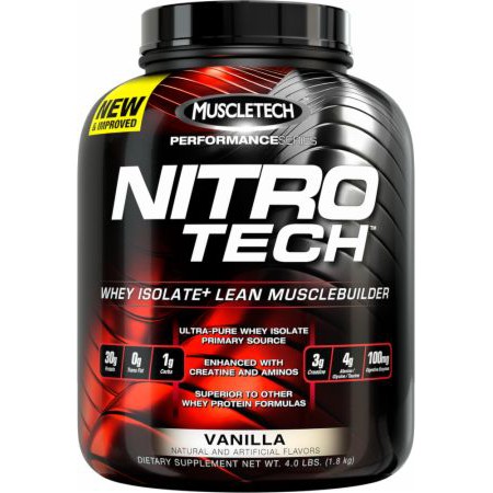 Jual Muscletech Nitrotech Nitro Tech (4 Lbs) - Susu Fitness Indonesia|Shopee Indonesia