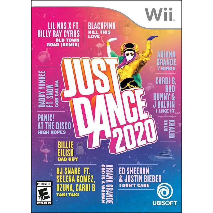 Jual Game Kaset Nintendo Wii Just Dance 2020 | Shopee Indonesia