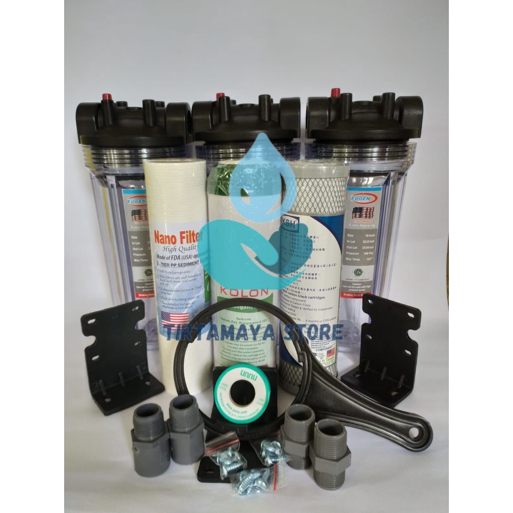 Jual Saringan Air Sumur Bor Dan Pdam 10 inch Tirtamaya Shopee Indonesia