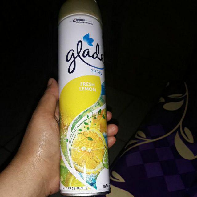 Glade Aerosol Air Freshener Lemon 250 ml Shopee Indonesia