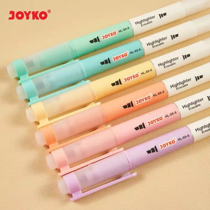 Stabilo Hapus Pastel / Erasable Highlighter Joyko HL696