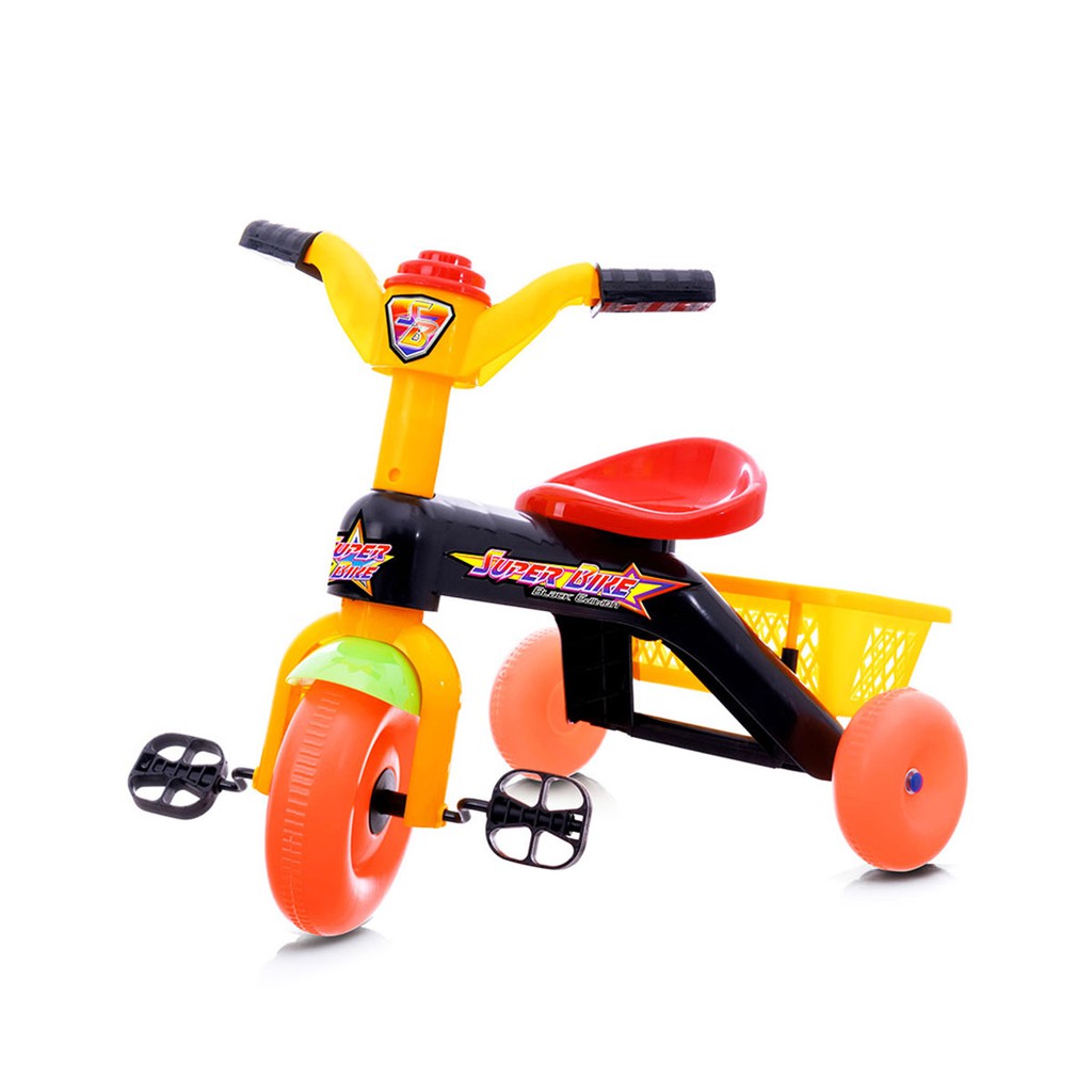 Mainan Anak Plastik Sepeda Roda Tiga 3 Ride On SHP TOYS FB 581 Happy