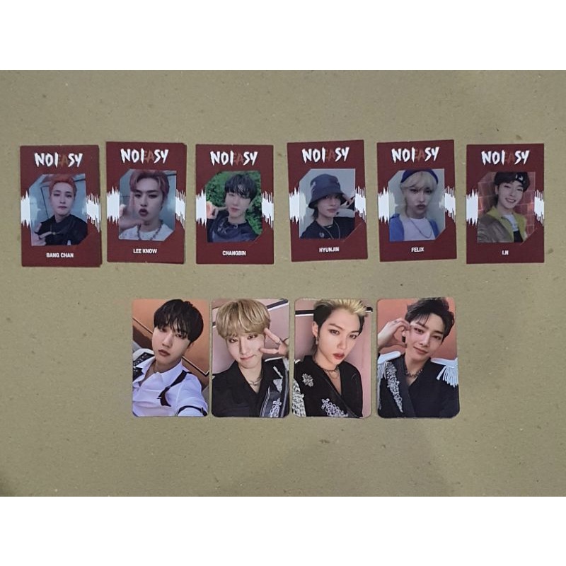 [READY STOCK] STRAY KIDS NO EASY PHOTOCARD / FRAME CARD JEWEL CASE