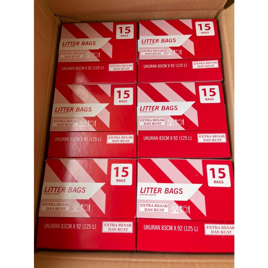 Jual Litter trash bagloundry bagKantong sampah tali serutRAKYAT Isi