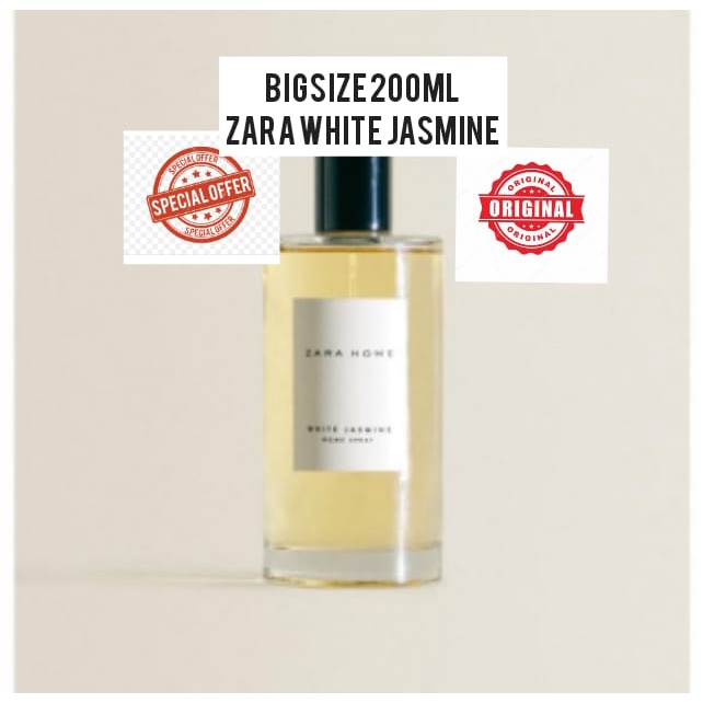 Jual ZARA HOME WHITE JASMINE HOME SPRAY 200ML PROMO Shopee Indonesia