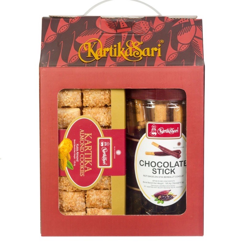 READY Paket Hadiah Hampers Kartikasari Bandung Isi 3/Parcel Lebaran Kue