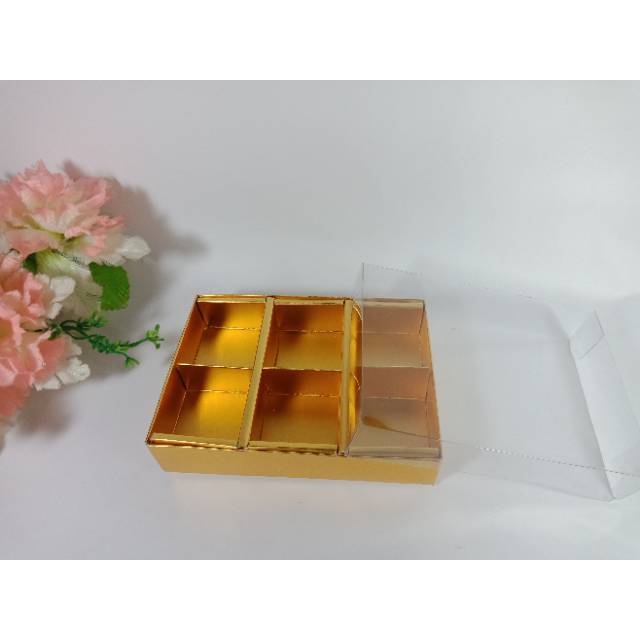 Jual Box Cokelat Praline Sekat 6/Kotak Coklat Praline | Shopee Indonesia