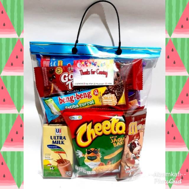 Paket Snack Ultah / Snack Ulang Tahun / Bingkisan Ulang