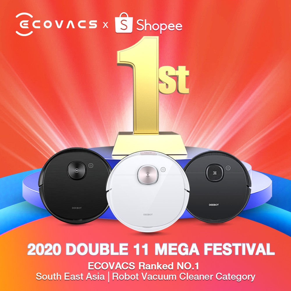 Jual Ecovacs Deebot Ozmo 950 Robot Vacuum Cleaner Vacum | Shopee Indonesia
