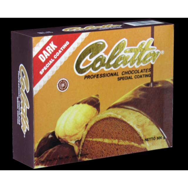 Jual Coklat Colatta Coating / Coklat Colatta Dark / Dark Coklat | Shopee Indonesia
