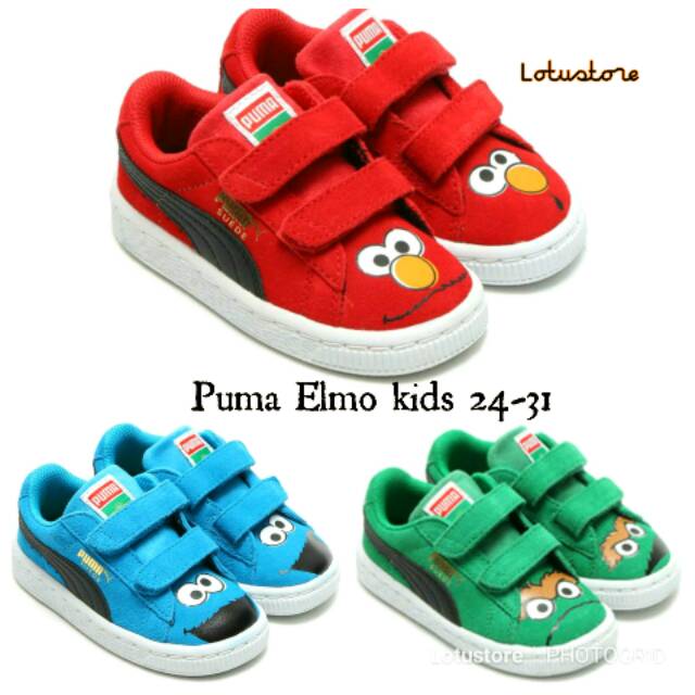 Sepatu import Puma elmo kids Shopee Indonesia