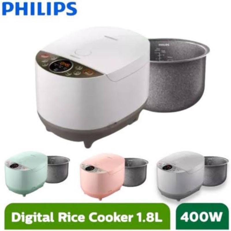 Jual Magic Com PHILIPS Digital Rice Cooker HD4515 PUTIH / Rice Cooker