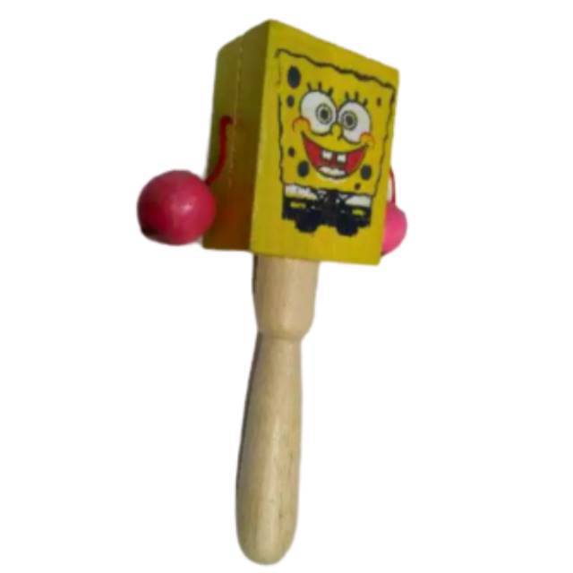 Jual (Bisa Cod) Mainan Tradisional Othok-Othok Spongebob - Otok-Otok Souvenir Khas Jogja | Shopee Indonesia