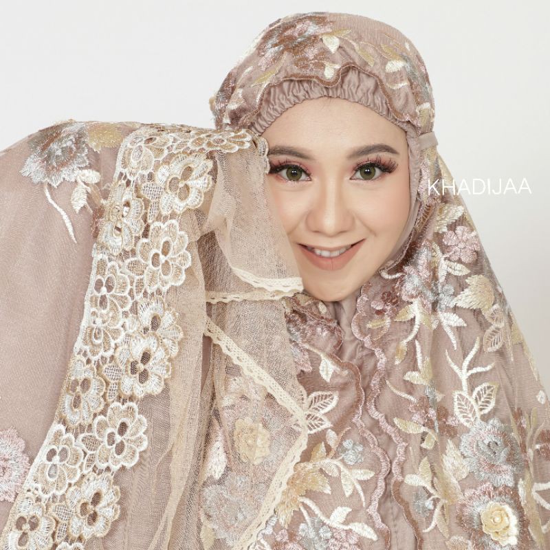 Mukena Premium Brukat Khadijaa Shopee Indonesia