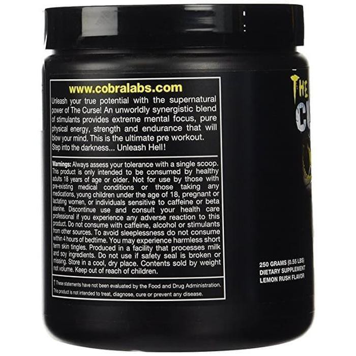 Jual [Suplemen Diet] The Curse Pre Workout Bpom 50 Servings Jnx Sport  Cobralabs - Lemon Rush Indonesia|Shopee Indonesia