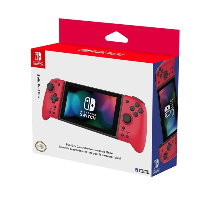 Jual Nintendo Switch Hori Split Pad Pro Original (Volanic Red Edition) | Shopee Indonesia