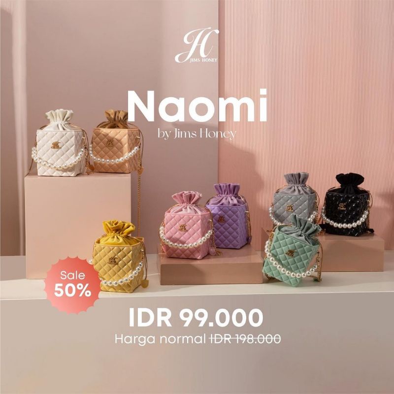 Jual NAOMI MINI BAG JIMS HONEY TERBARU TAS KEKINIAN Shopee Indonesia