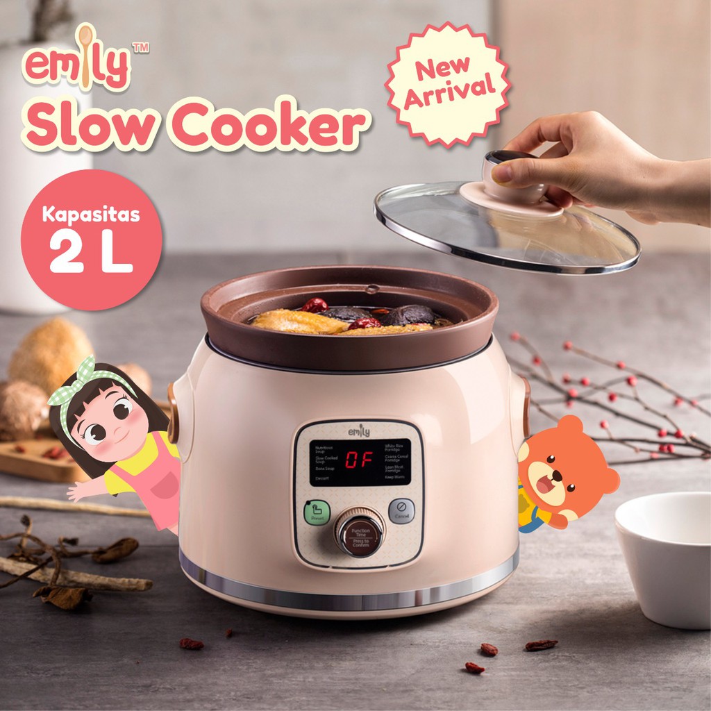 Jual Emily Slow Cooker 2 Liter ESC32001 Shopee Indonesia