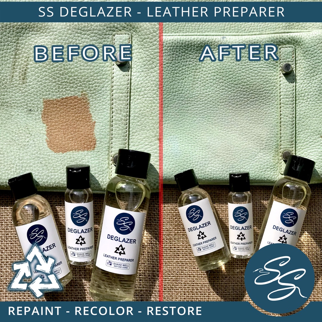 Jual SS DEGLAZER LEATHER PREPARER PAINT REMOVER SEPATU TAS