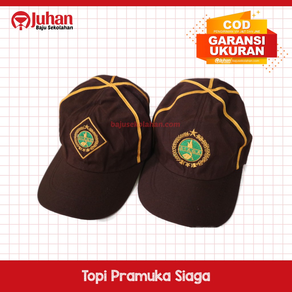 TOPI PRAMUKA TOPI PRAMUKA SIAGA PUTRA PUTRI Shopee Indonesia